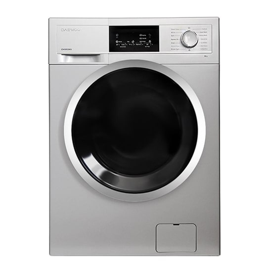 ماشین لباسشویی 8 کیلو گرمی دوو مدل LM-840S استیل